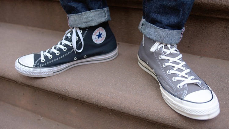Converse Chuck Taylor vs Converse One Star Shoes