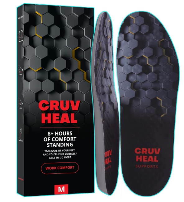 Timberland Insoles Replacement - CRUVHEAL Work Comfort Orthotic Insoles

