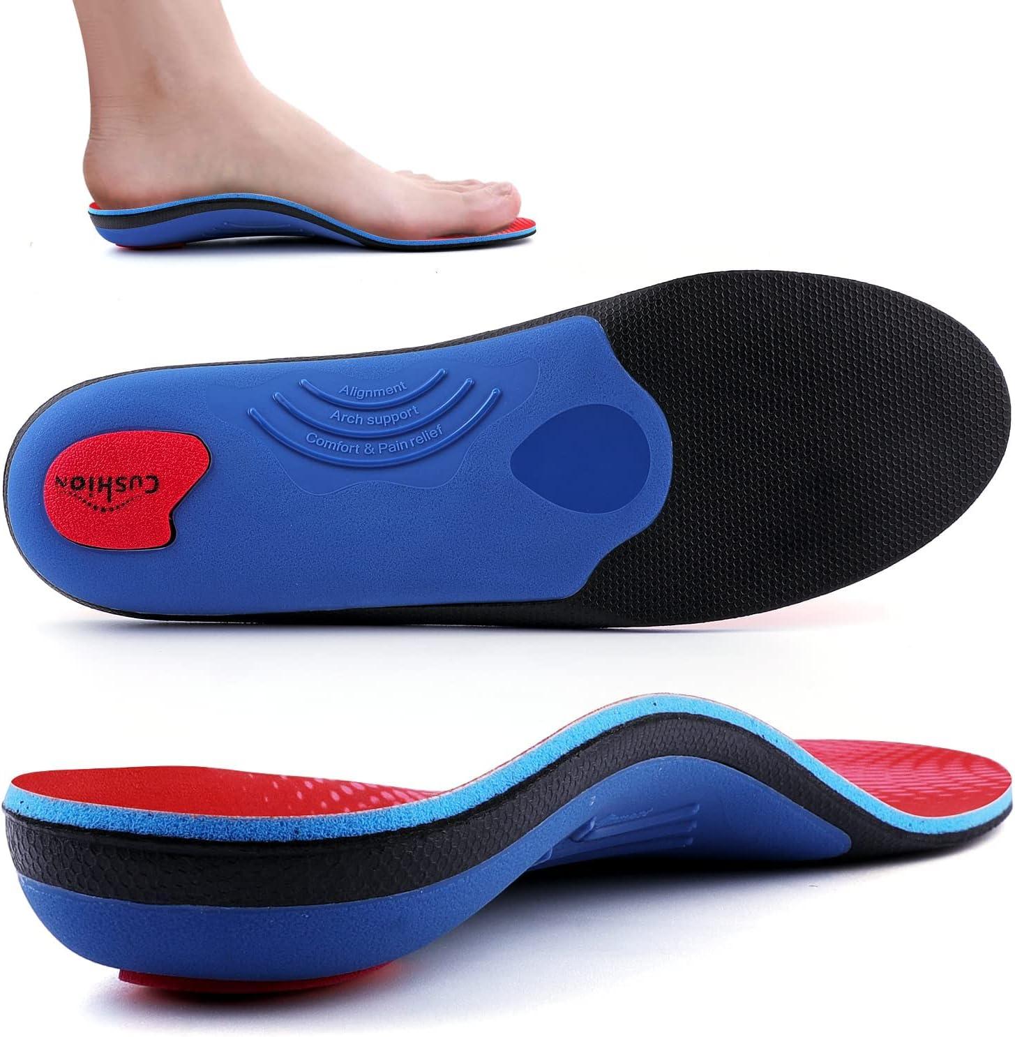 Walkomfy Heavy Duty Support Orthotics Vans Replacement Insoles