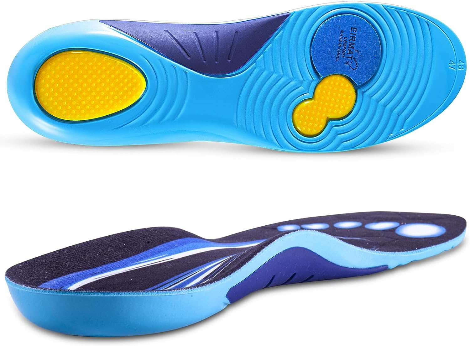 EIRMAT High Arch Support Shoe Insoles 