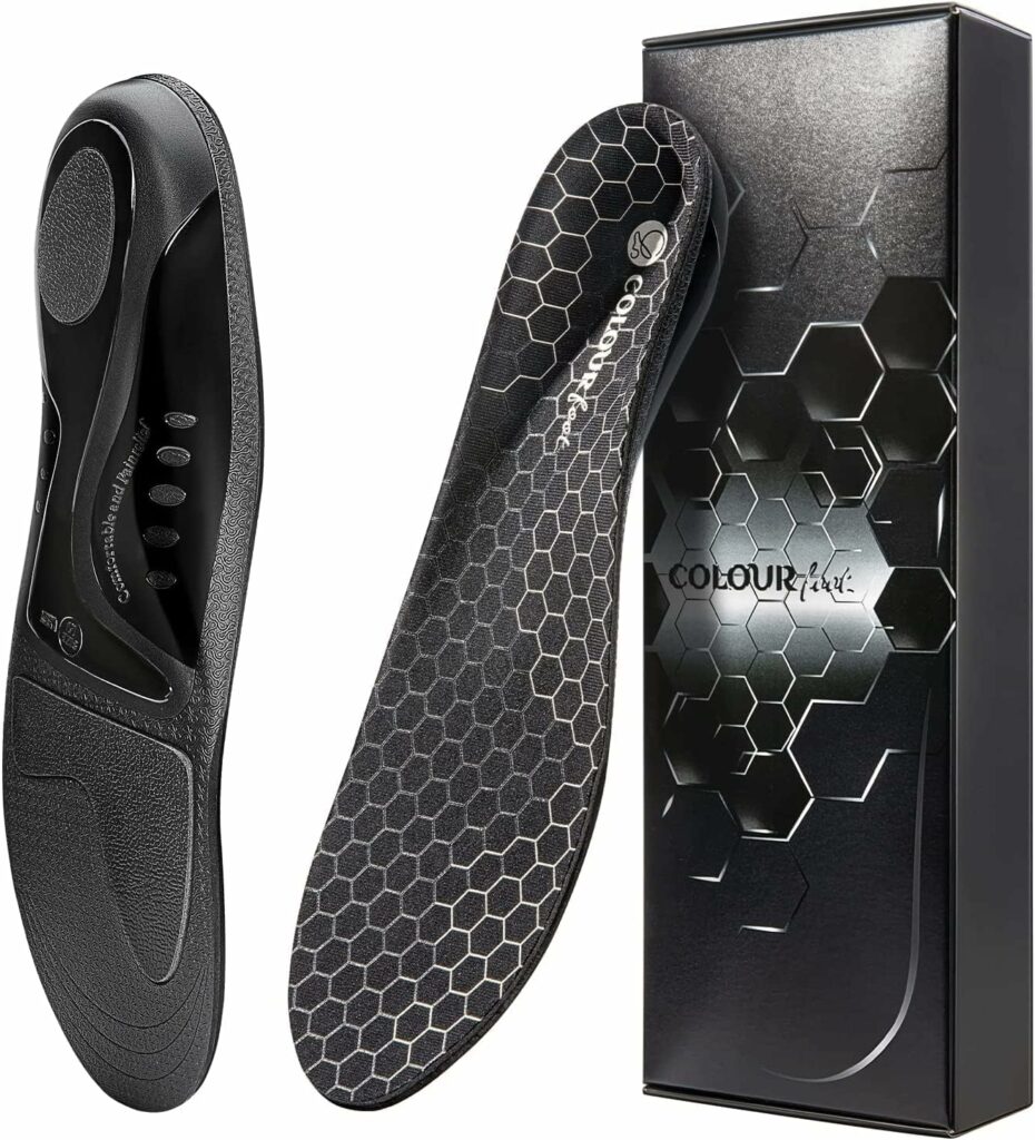 Coulourfoot Dress Shoe Insoles for Men and Women