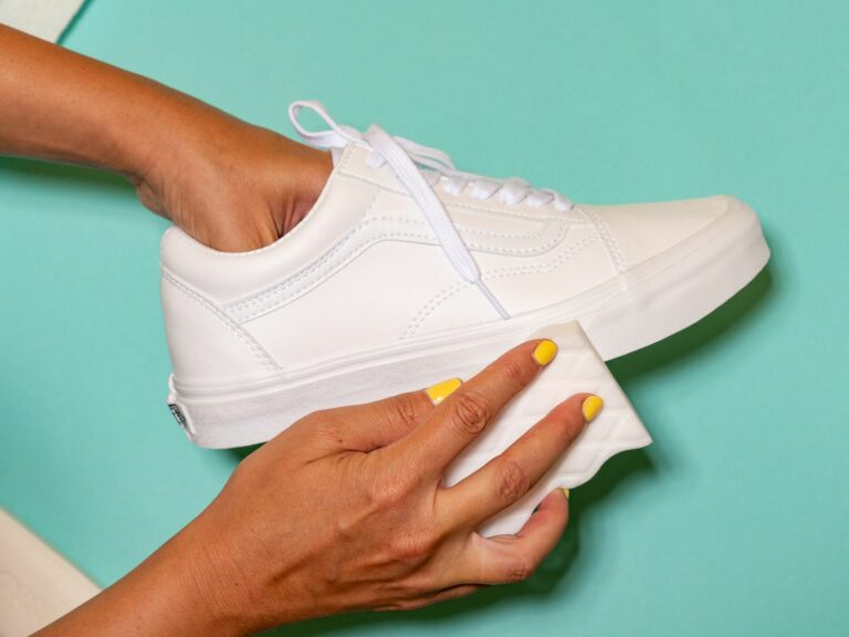 How to Get Yellow Stains Out of White Shoes: 3 Simple Methods