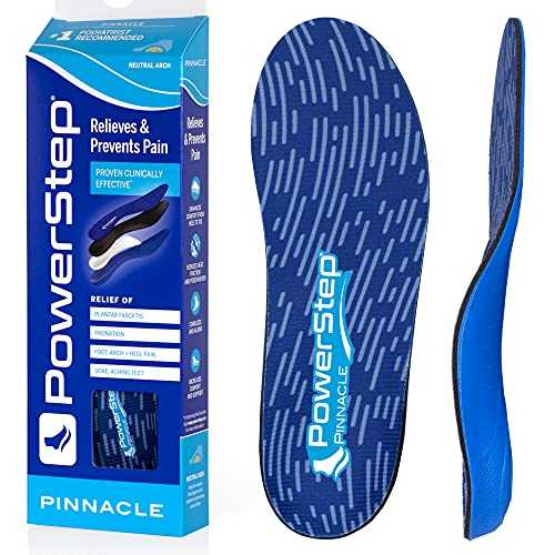 PowerStep Pinnacle Arch Support Insoles for Standing