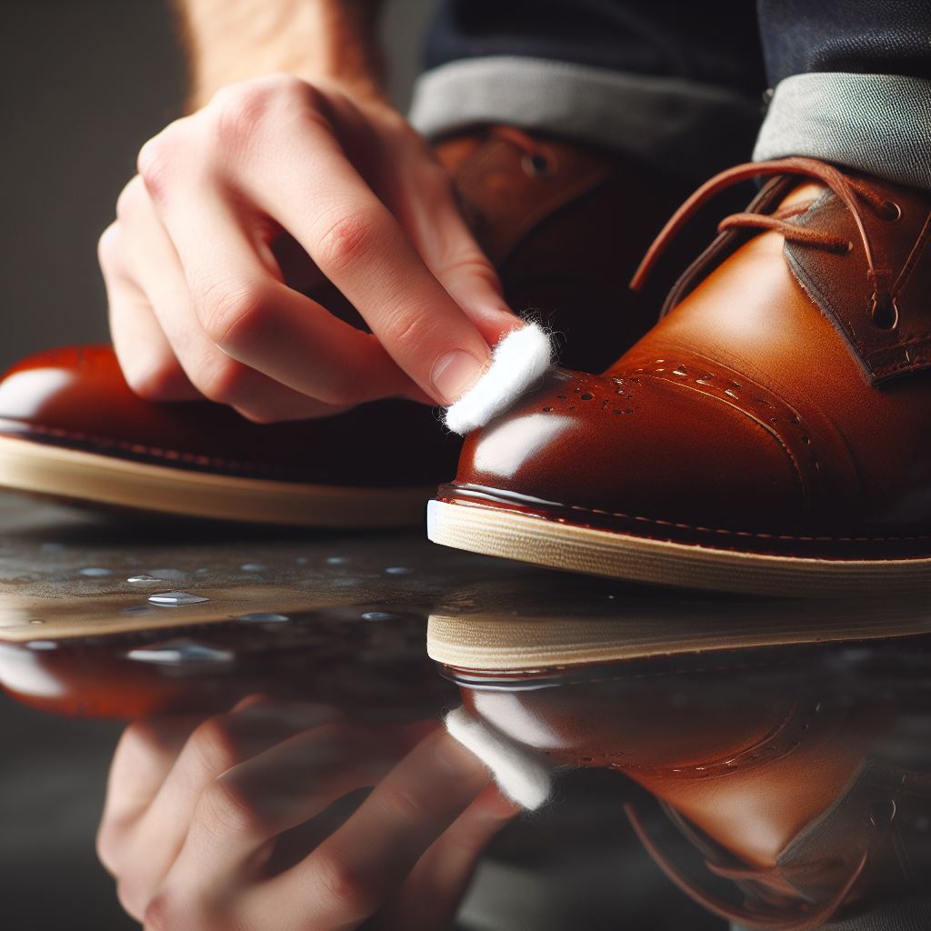 Cleaning Leather Shoes With Rubbing Alcohol